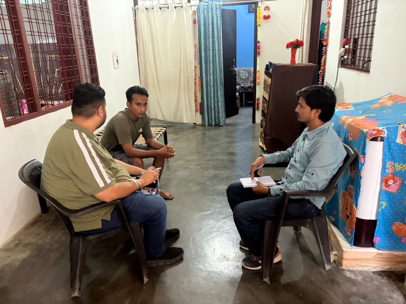 Interaction with a Ward Member of Rawali Mahdood