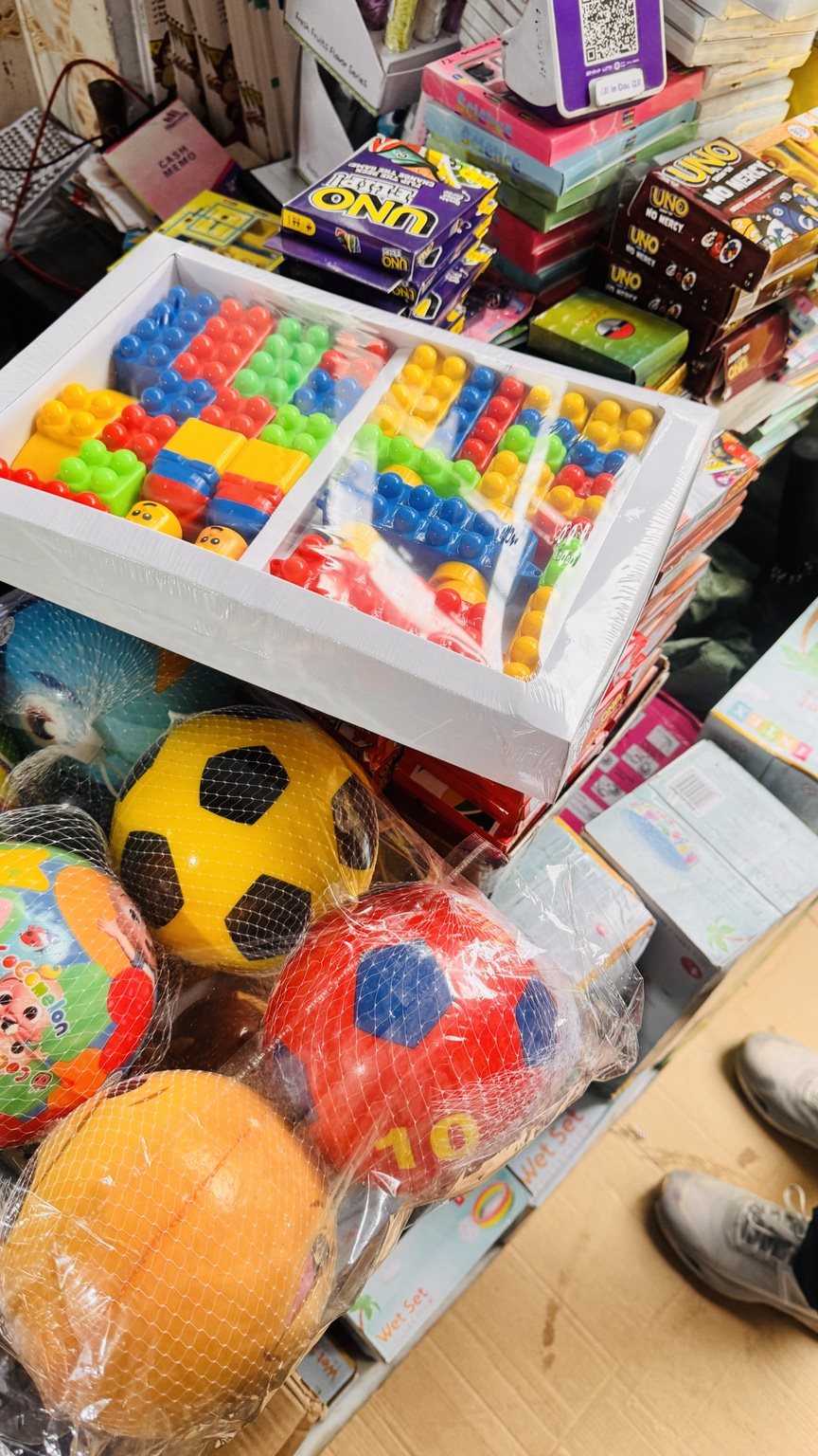 Inspection of age-appropriate toys during procurement quality review