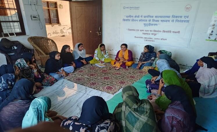 Orientation of an adolescent peer group